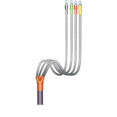 Heat-shrinkable terminations for 10 kV voltage (EPR insulation)